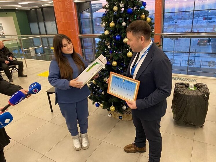 Аэропорт «Байкал» в Улан-Удэ обслужил 800-тысячного пассажира с начала года