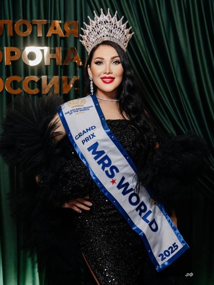 Светлана Шевцова из Уфы завоевала титул «Миссис мира»: красавицу сняли на фото