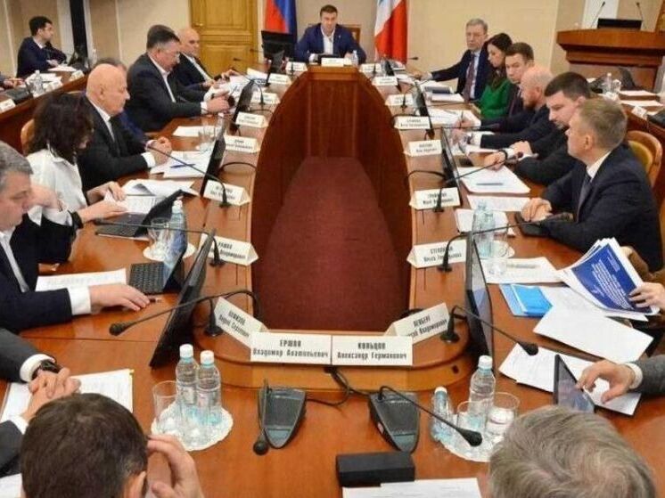 Виталий Хоценко провёл итоговое заседание Проектного комитета региона