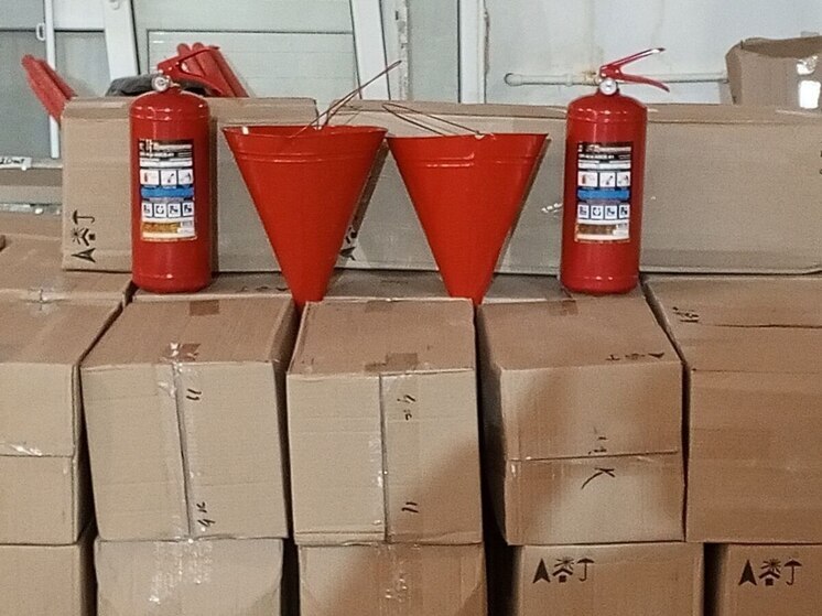 Рязанская область передала 226 огнетушителей в Каховский округ