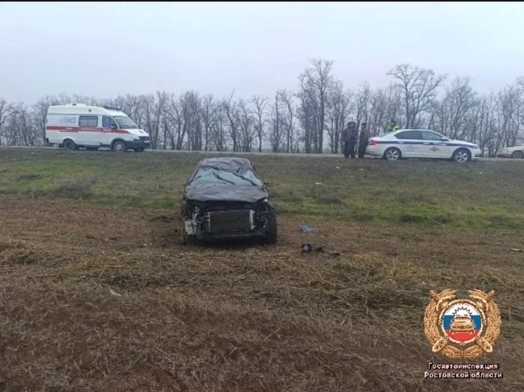 В жестком ДТП в Ростовской области погиб 59-летний водитель кроссовера