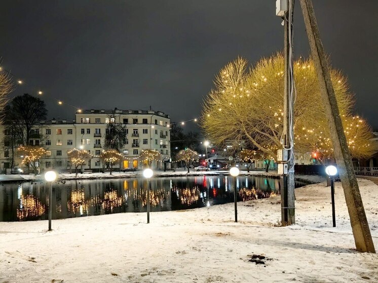 В преддверии Нового года в Костроме «засветились» еще несколько общественных территорий