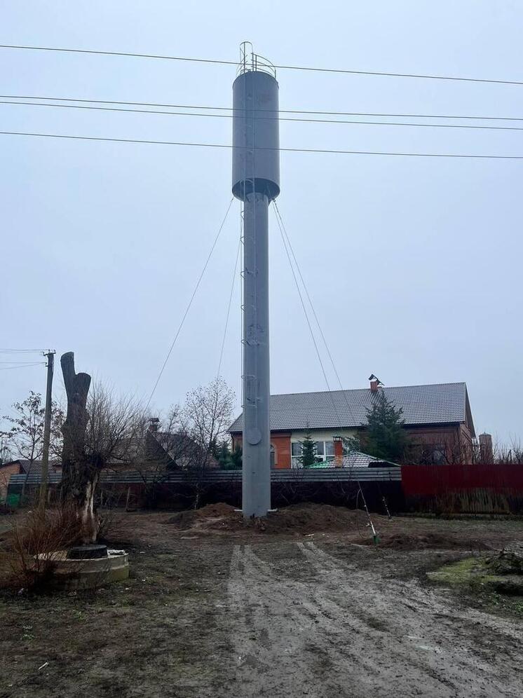 В Акимовском округе устанавливают новые водонапорные башни при поддержке Ярославской области