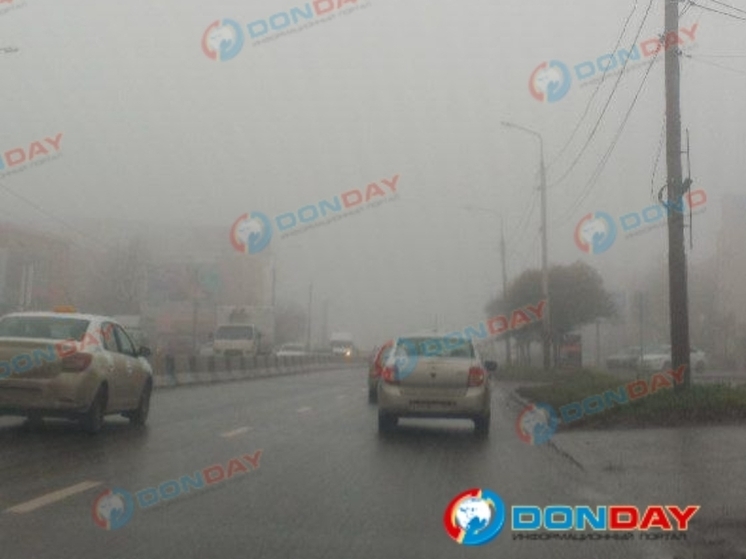 Водителей предупредили о тумане на дорогах Ростовской области