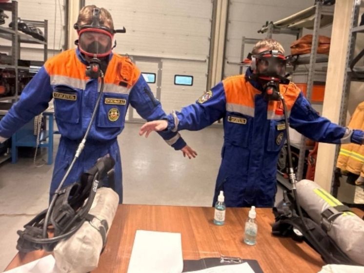 В Тосно успешно прошла аттестация спасателей