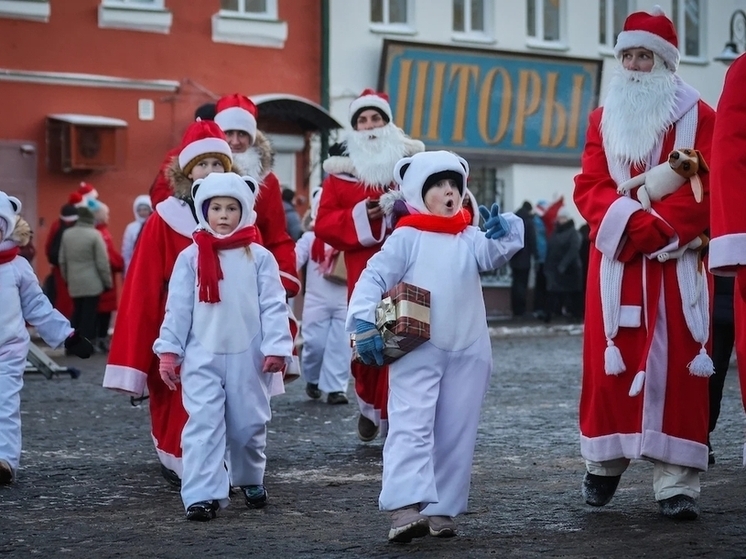 В Рыбинске на параде Дедов Морозов запретят алкоголь и ножи