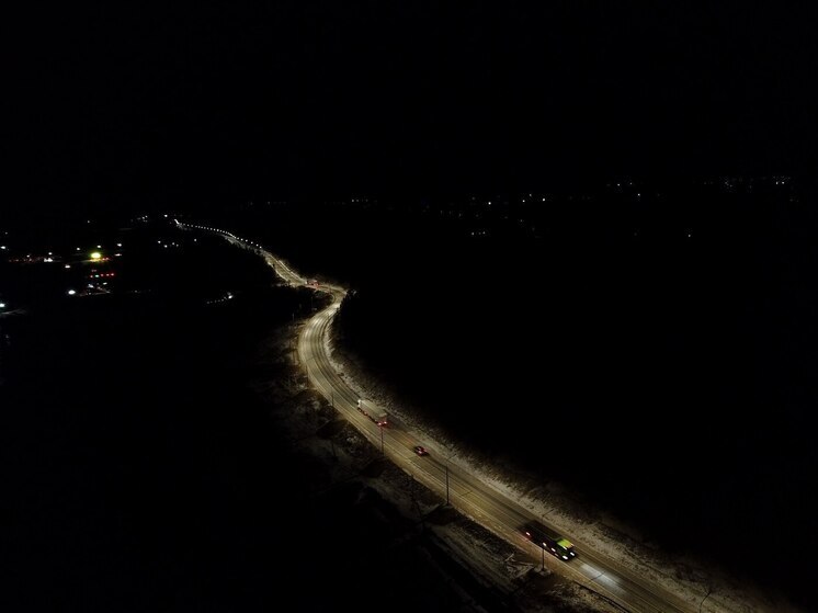 В Якутии введено в эксплуатацию стационарное освещение на автодороге «Колыма»