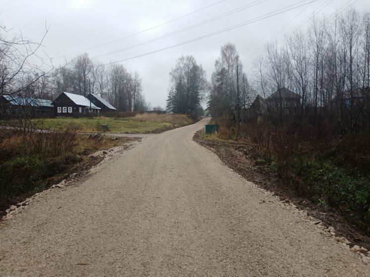 В деревне Третий Ластик обновленная дорога улучшила качество жизни