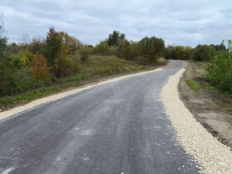 В орловском селе Дровосечное отремонтировали дорогу