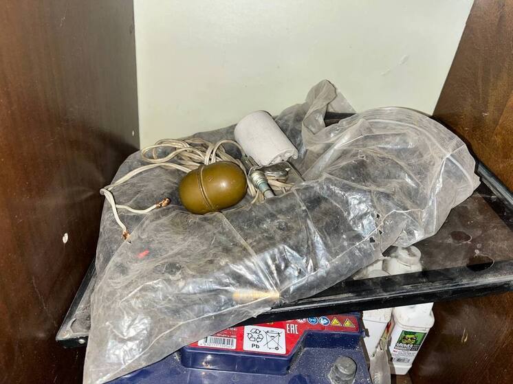 В Торезе местный житель хранил дома боевую гранату в качестве сувенира