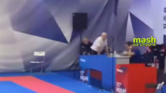 Каратист из Калмыкии исполнил эффектный нокаут