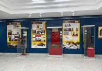 В Национальном музее Калмыкии им. Н.Н. Пальмова продолжается выставка «28-я армия в боях за освобождение Калмыкии» из фондов музея — панорамы «Сталинградская битва».