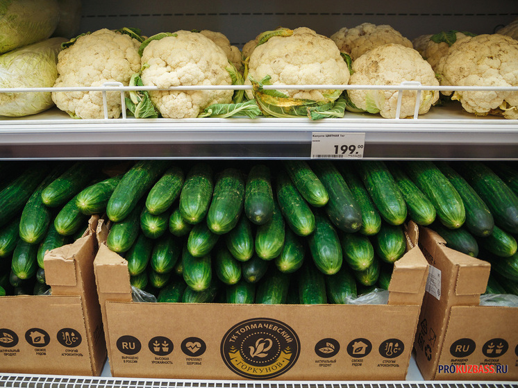 Огурцы заметно подорожали в Кузбассе