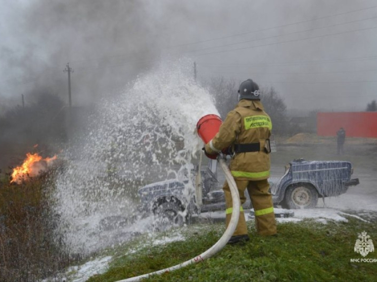 В Ростовской области за сутки произошло семь пожаров
