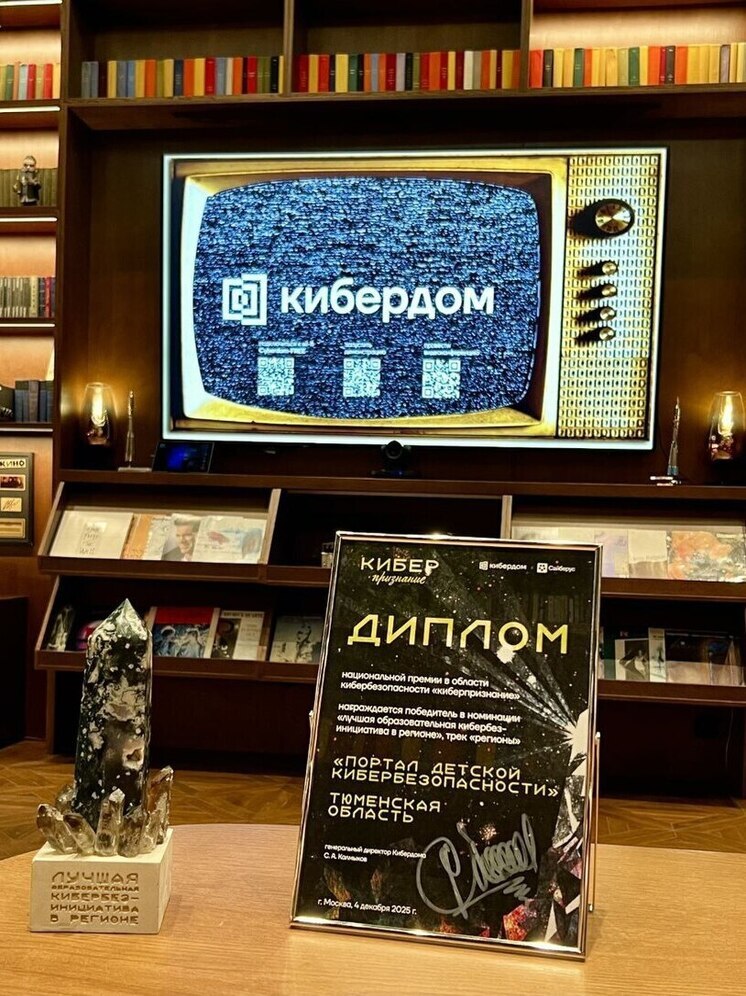 Тюменская область одержала победу в сфере детской кибербезопасности