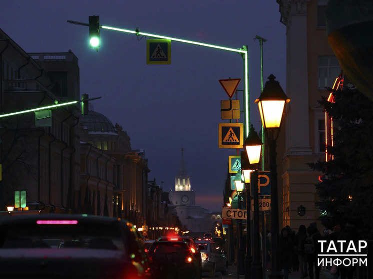 Новые светофорные объекты появились на трех участках дорог в Казани