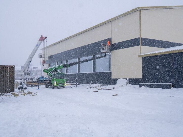 Современный спортивный комплекс с «умными» технологиями откроют в Дальнем до конца декабря