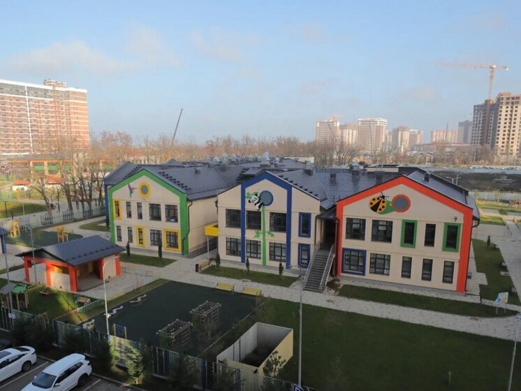 Два детских сада на 580 малышей суммарно открылись в Краснодаре