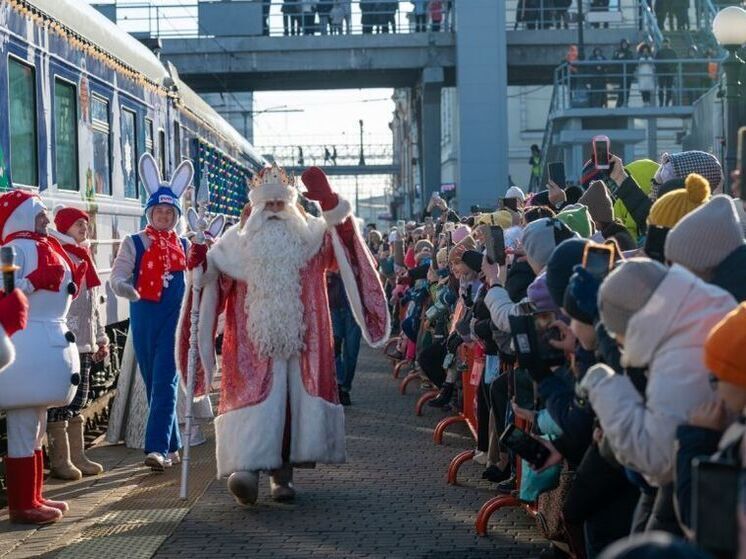 Уфа готовится встретить Поезд Деда Мороза