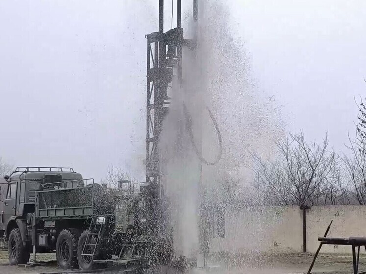 Военные инженеры России обеспечивают водой населенные пункты Донбасса