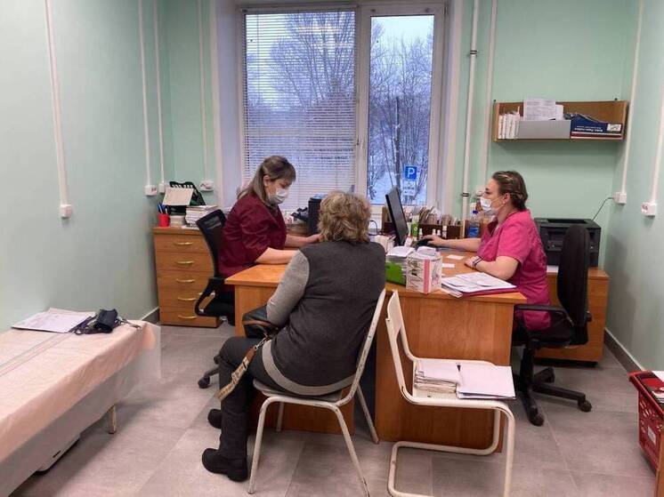 Вологодская городская поликлиника №4 отремонтирована на 90%