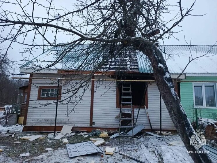 Двое детей пострадали на пожаре в жилом доме в Нижегородской области