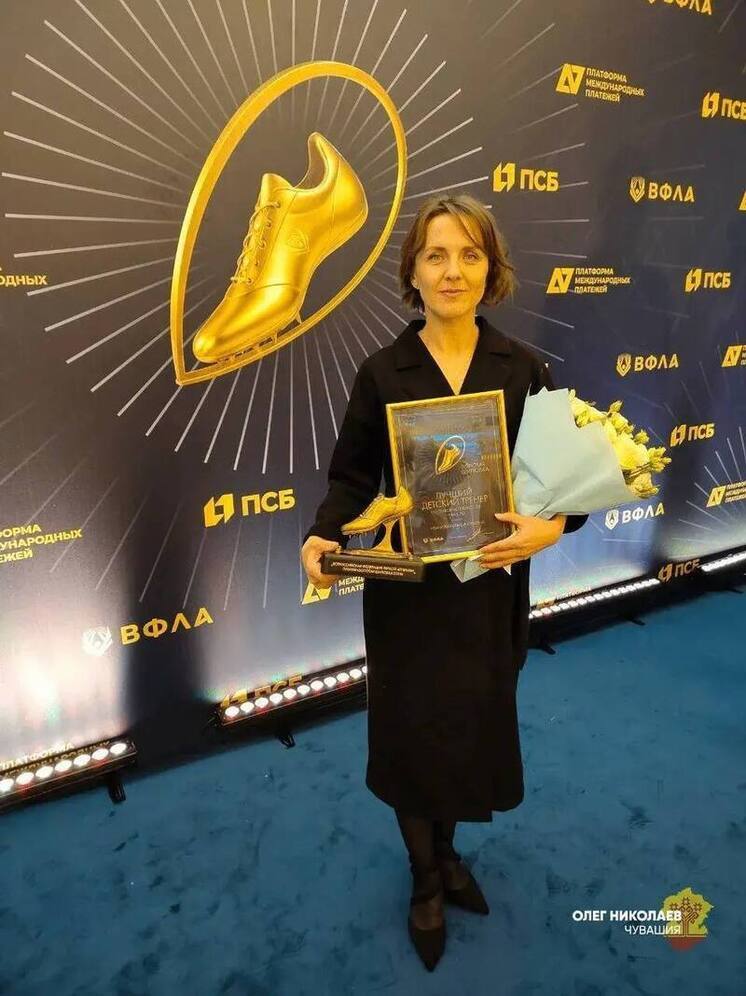 Чувашская тренер Наталья Иванова признана лучшим детским тренером РФ