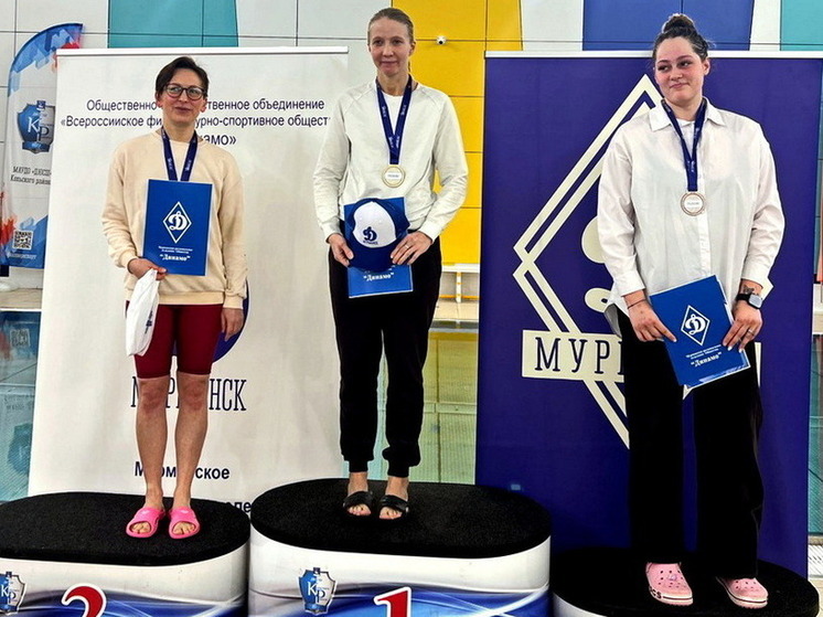 Судебный пристав стала лучшей на стометровке вольным стилем в Коле