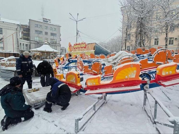 В архангельский парк аттракционов привезли итальянскую карусель