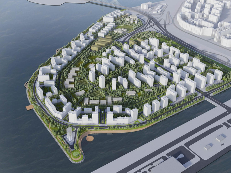 Северный намыв превращается в самый продуманный городской район