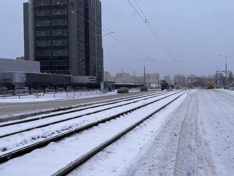 В Перми провели тестовый пуск трамвая по улице Пушкина