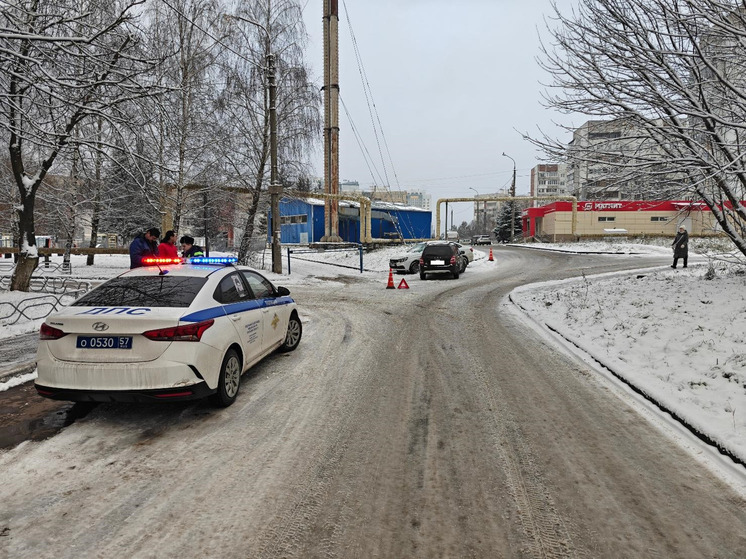 В Орле водитель сбил пешехода и после этого врезался в другое авто