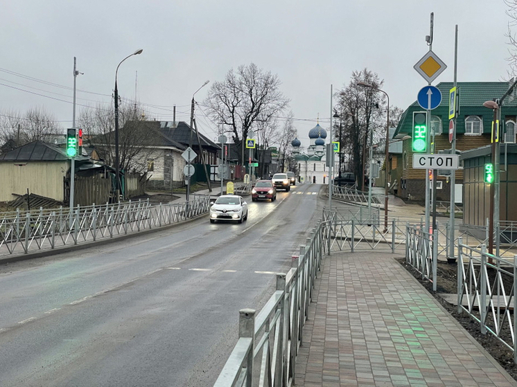 В Угличе завершается первый этап создания пешеходного центра