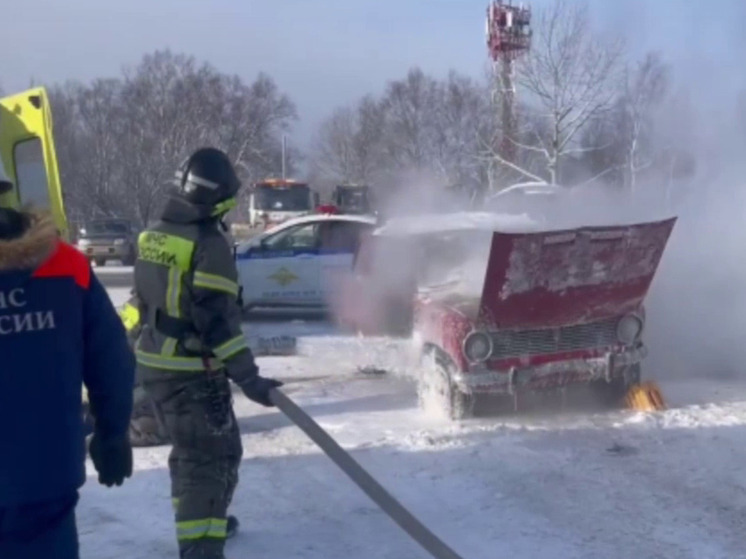 Сахалинские службы отработали действия при массовом ДТП в условиях метели