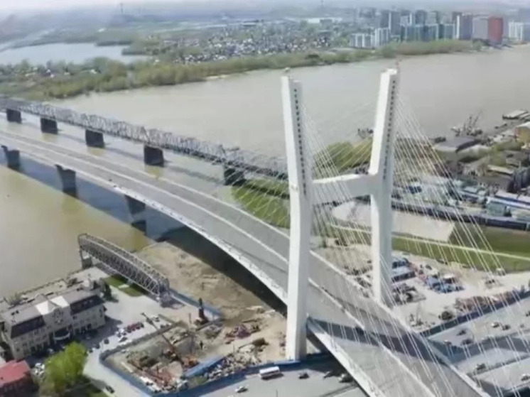 Четвёртый мост через Обь в Новосибирске откроют 15 декабря