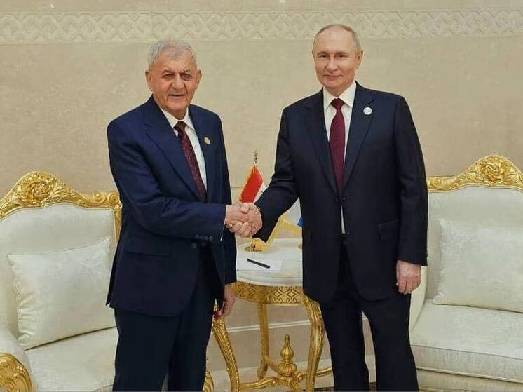 Путин и Рашид договорились о координации для сохранения глобального мира