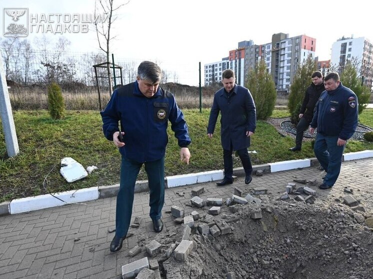 В Белгороде взрывотехники обезвредили упавший боеприпас