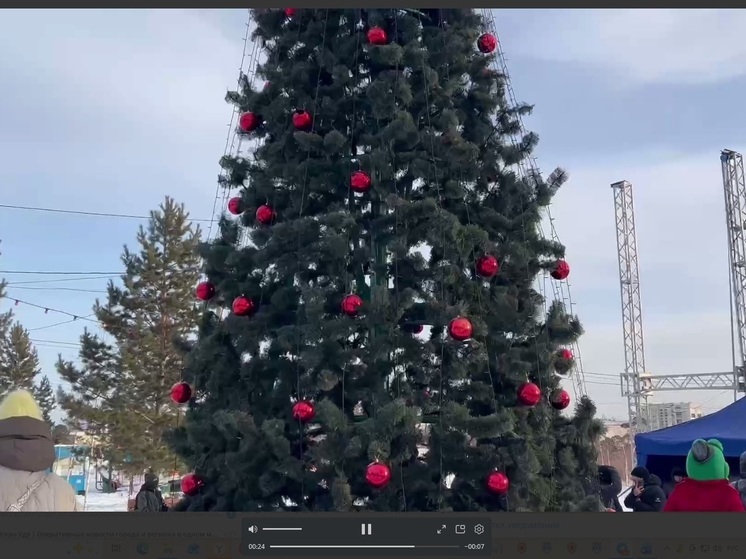 В Улан-Удэ парки открыли зимний сезон