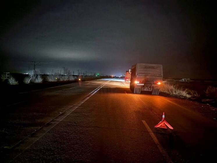 Под Евпаторией грузовик насмерть сбил пешехода