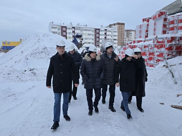 В Братске полным ходом идет строительство школы на 1275 мест