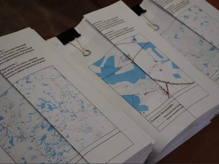 В первом чтении утвердили границы Глазуновского района Орловской области