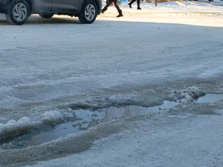 В карельском управлении ГИБДД обратились к пешеходам с призывом соблюдать меры предосторожности в связи с гололедицей