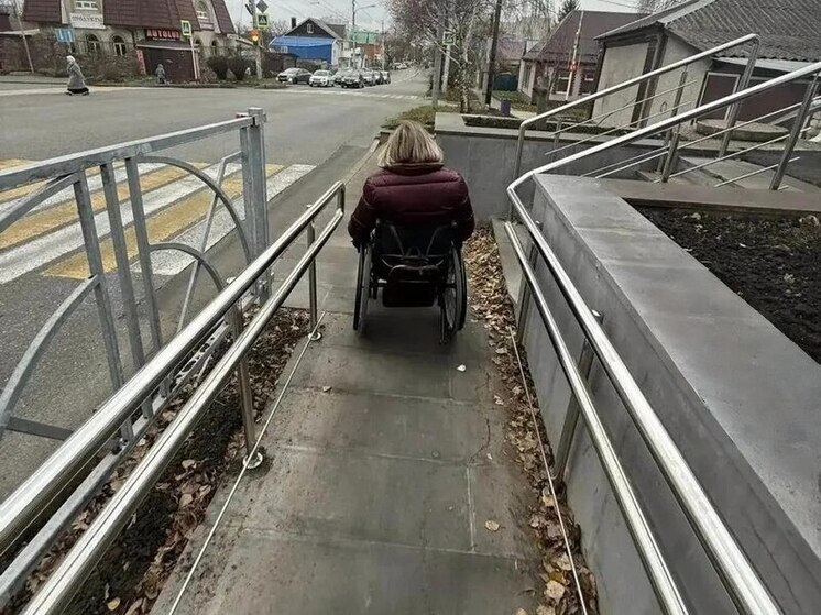 В Ставрополе завершают обустройство пешеходных зон по программе «Карта доступности»