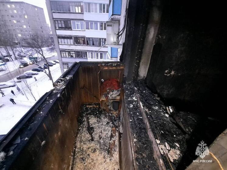 Во время пожара в Уфе спасли 20 человек