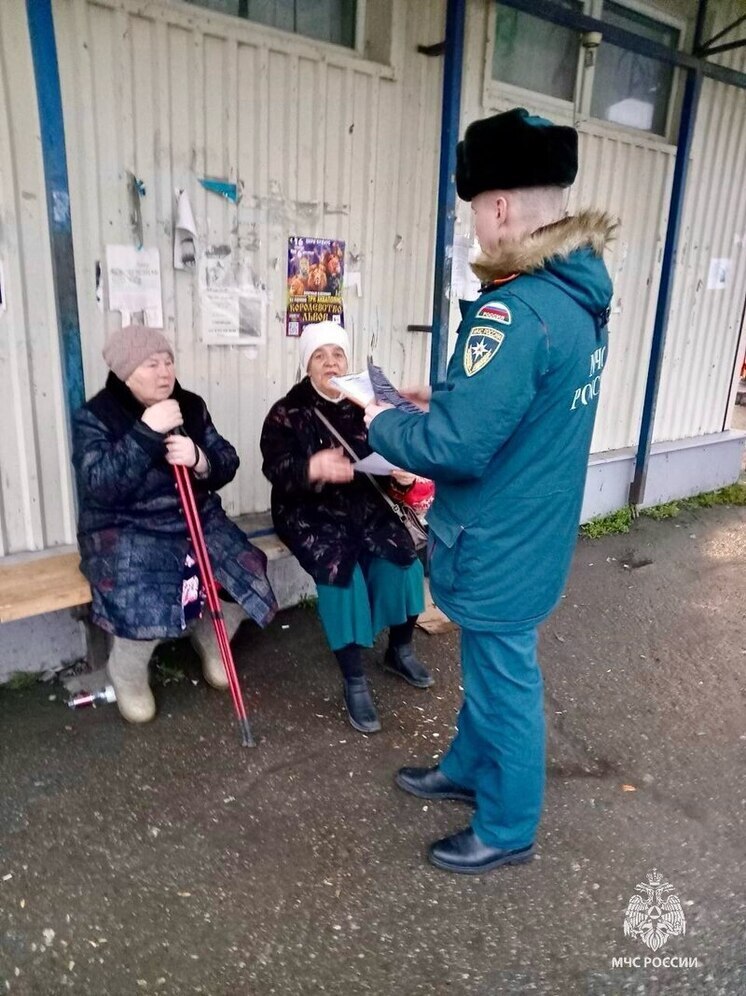 Профилактика пожарной безопасности: в Псковском районе прошли рейды по жилому сектору