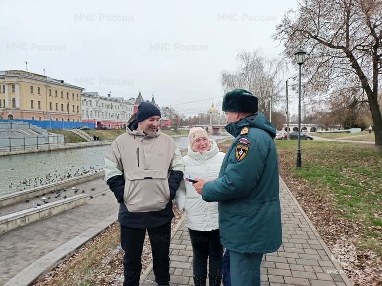 В Орловской области ведут усиленную работу по предотвращению происшествий на водоёмах