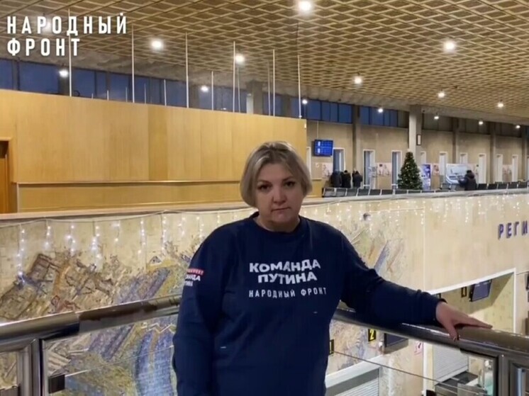 Руководитель ОНФ Хакасии Буганова улетела в Москву принимать вопросы для Путина