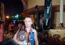 Российский боксёр Всеволод Шумков победил представителя Узбекистана Абдумалика Халокова раздельным решением судей по итогам трёх раундов в финале чемпионата мира Международной боксёрской ассоциации (IBA) 2025 в Дубае в весовой категории до 60 кг. Он добыл первое для сборной России золото на этом турнире. После своего триумфа Шумков ответил на вопросы журналистов, в том числе корреспондента "МК-Спорт". 