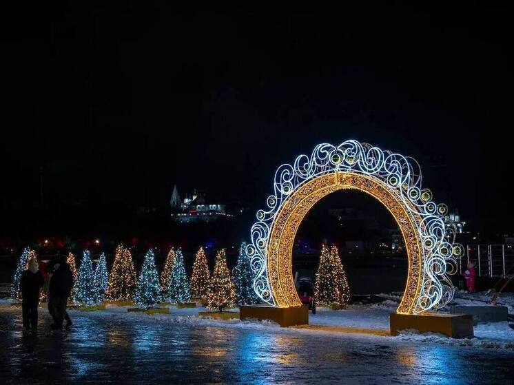 Олег Николаев восхитился предновогодним обликом Чебоксар