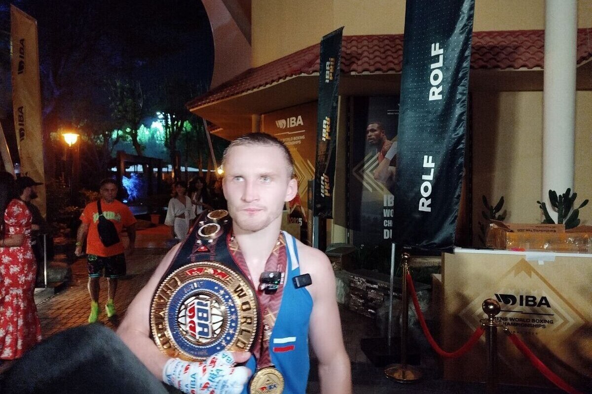 Всеволод Шумков добыл первое золото для сборной России на ЧМ-2025 по боксу